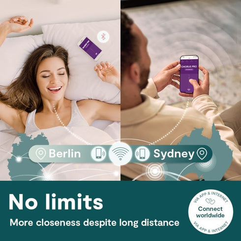 We-Vibe Chorus Pro Couples Vibrator - Cosmic Purple